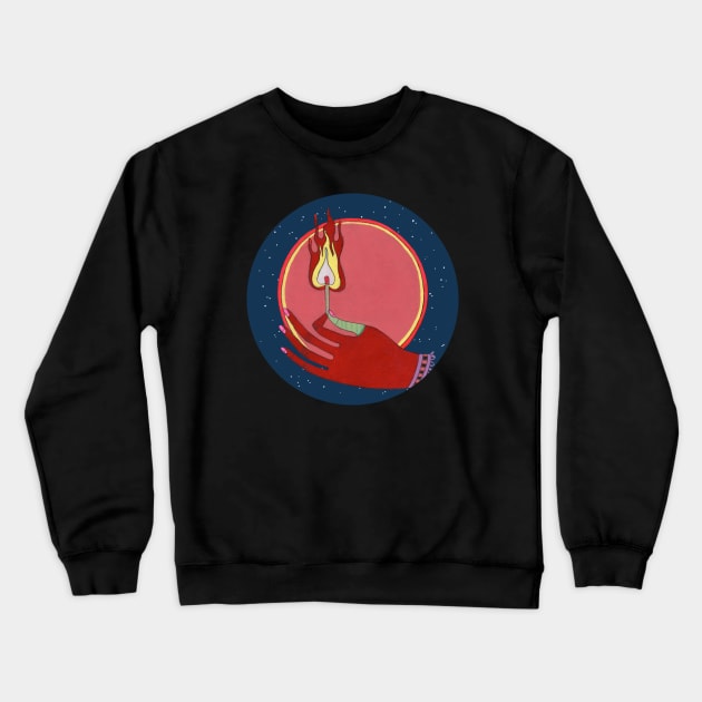 The Future Crewneck Sweatshirt by jenniferdavisart